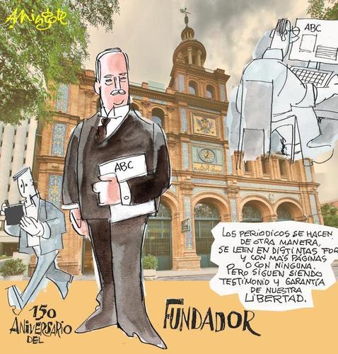 150 años del nacimiento de don Torcuato Luca de Tena. El creador de la marca ABC