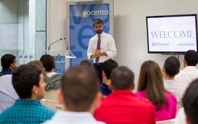 El CEO de Vocento recibe a los alumnos del MBA de Wharton