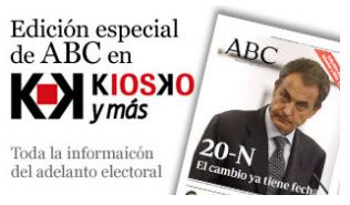 ABC lanza una edición especial para «Kiosko y más» con motivo del adelanto de las elecciones generales
