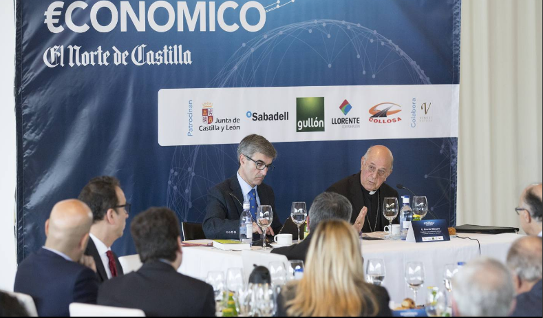 El cardenal Ricardo Blázquez reclama en el Foro Económico de El Norte de Castilla