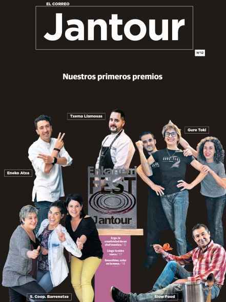 El Correo reúne a productores de primera línea y artistas de los fogones en los Premios Jantour