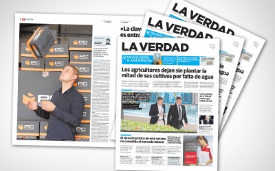 8 de cada 10 lectores de prensa en la Región de Murcia leen el diario ‘La Verdad’