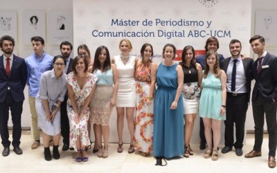 Clausura de la XXVIII promoción del Máster de Periodismo y Comunicación Digital ABC-UCM