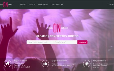 Shows On Demand, la plataforma que logra que el público marque las agendas de los artistas