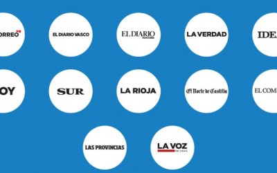 Los portales de los regionales de Vocento obtienen el premio al mejor rediseño del año en los Premios ÑH