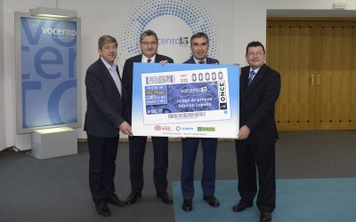 El cupón de la ONCE celebra el 15 aniversario de Vocento