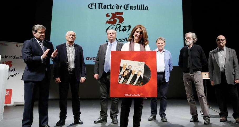 El Nuevo Mester de Juglaría, Premio El Norte en el 25 aniversario de la delegación de Segovia