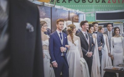 Gran éxito del desfile protagonizado por Claudina Mata y Pórtago Moda en Expoboda, organizado por Ideal