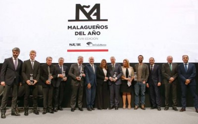 Más de un millar de personas asisten a la entrega de los Premios Malagueños del Año de diario SUR