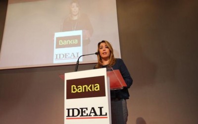 Susana Díaz pide abordar la financiación territorial cuanto antes en el Foro de Ideal