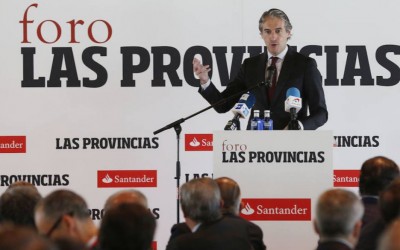 De la Serna destaca en un foro organizado por LAS PROVINCIAS en Valencia los 420 millones que se destinarán a inversiones en carreteras de la Comunitat
