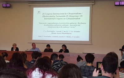 El Vocento Media Lab, en el Congreso Internacional de Ciberperiodismo de Bilbao
