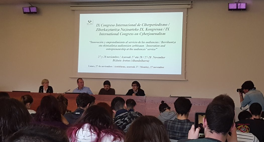 El Vocento Media Lab, en el Congreso Internacional de Ciberperiodismo de Bilbao