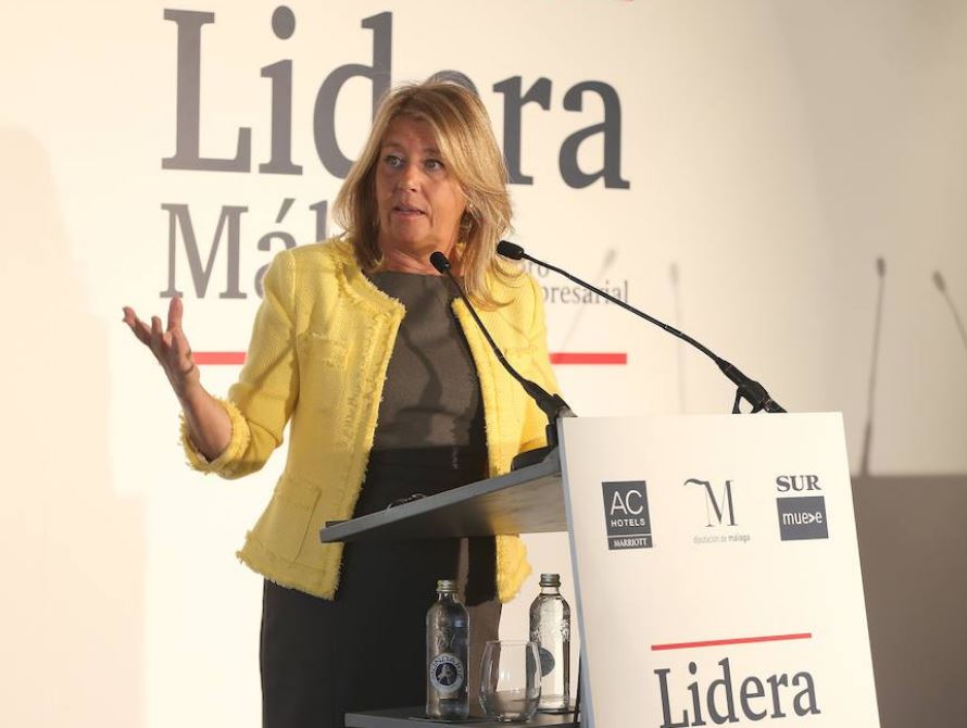 La alcaldesa de Marbella, Ángeles Muñoz, protagonista del Foro Empresarial Lidera Málaga de diario SUR