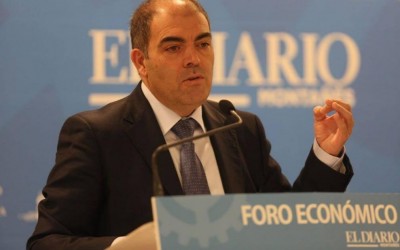 Lorenzo Amor, presidente de ATA participa en el Foro Económico de El Diario Montañés