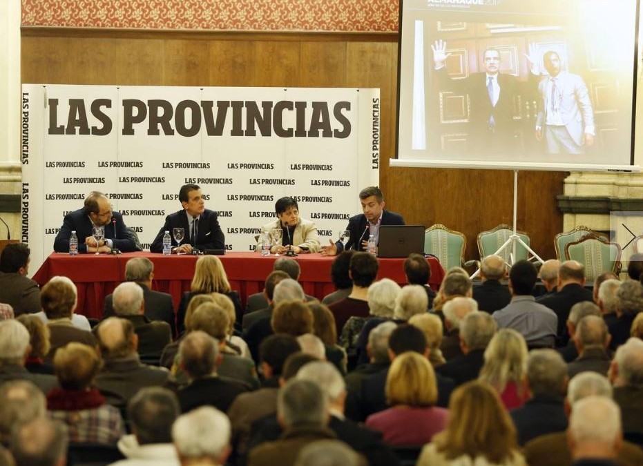 El desafío secesionista protagoniza la presentación del Almanaque de Las Provincias