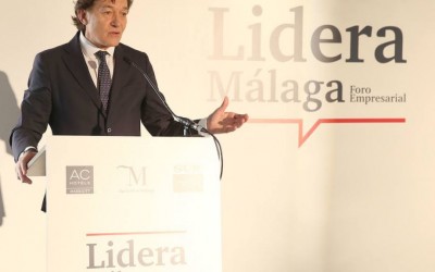 El presidente del Consejo Superior de Deportes, José Ramón Lete, participa en el Foro Lidera Málaga de diario Sur