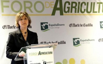 La ministra Tejerina participa en el coloquio IV Foro Agrario, que organiza ‘El Norte de Castilla’