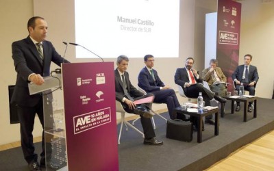 El impacto de los diez años de la alta velocidad en Málaga, a debate en el foro de diario Sur