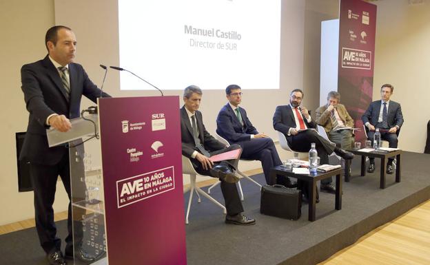 El impacto de los diez años de la alta velocidad en Málaga, a debate en el foro de diario Sur