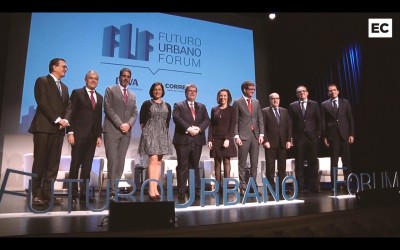 El Correo celebra su primer ‘Foro Ciudades’ con los alcaldes de las tres capitales vascas, Logroño y Santander