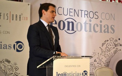 Albert Rivera en leonoticias: «Quiero gobernar León. No salgo a empatar ni a hacer cambalaches. Salgo a ganar»