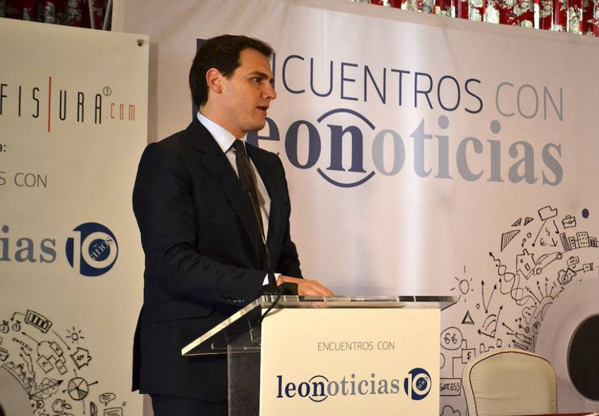 Albert Rivera en leonoticias: «Quiero gobernar León. No salgo a empatar ni a hacer cambalaches. Salgo a ganar»