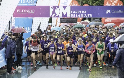 La primera Carrera de la Mujer de El Diario Montañés reúne a un millar de participantes