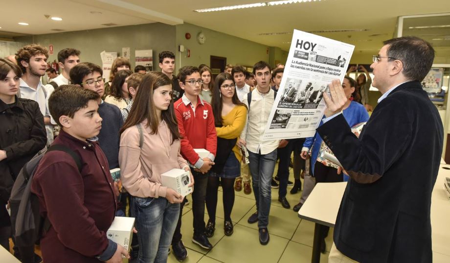 ‘The Newspaper’ vuelve a ganar el concurso escolar de HOY