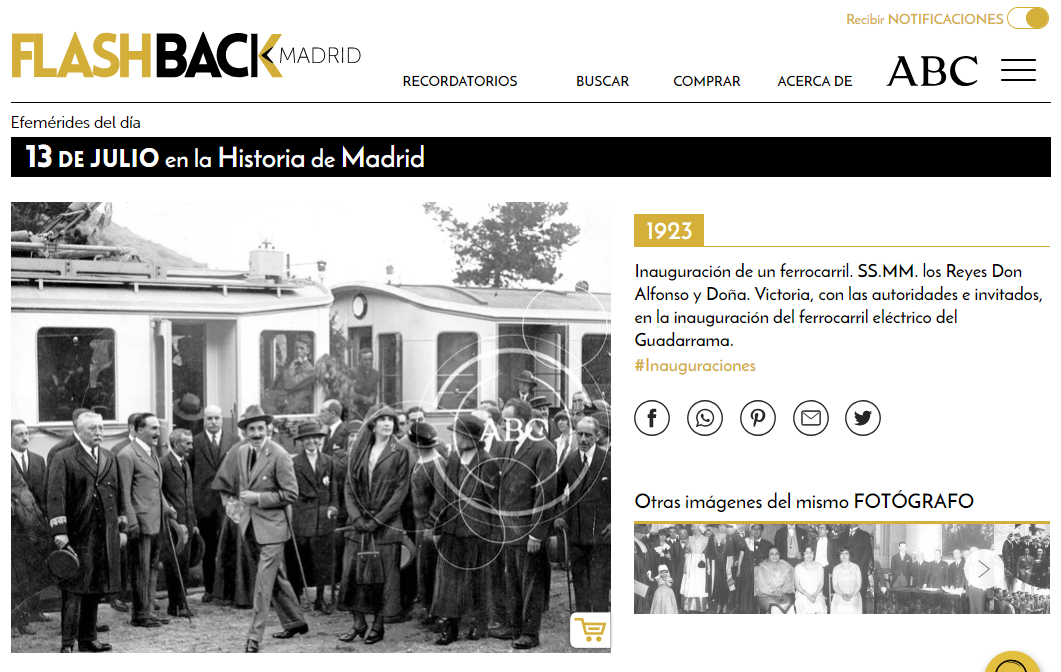 Regreso al pasado: Flashback Madrid, una web 100% AMP para disfrutar del archivo fotográfico de ABC