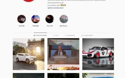 Autocasión ha abierto su perfil de Instagram