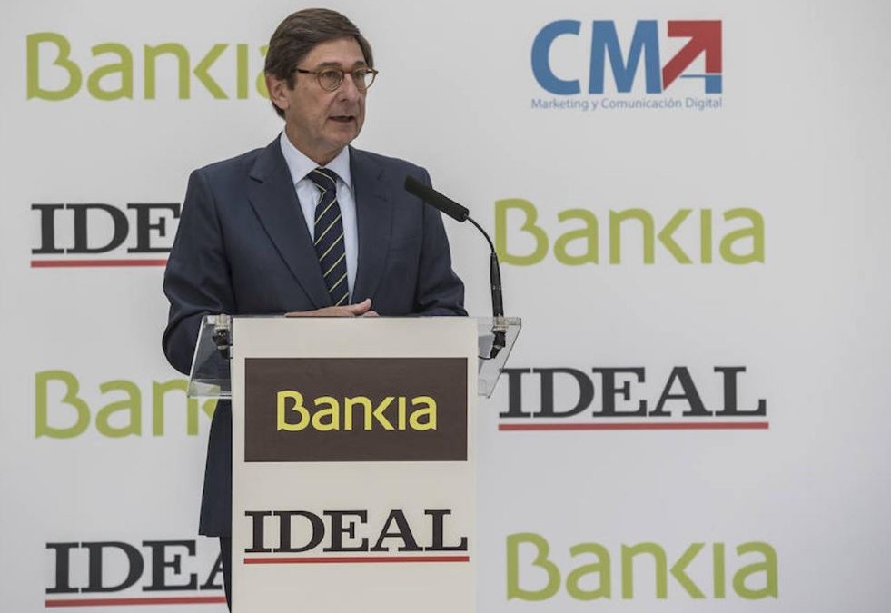 El presidente de Bankia protagonista en el Desayuno Informativo de Ideal