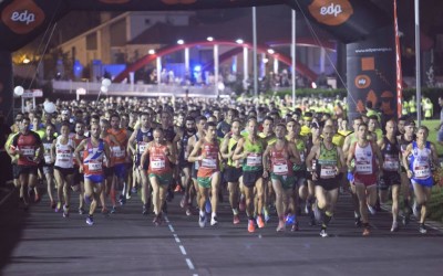 Zancadas de consolidación en la EdP Carrera Nocturna Gijón 10K de El Comercio