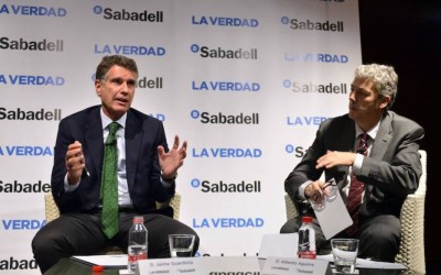 El consejero delegado de Banco Sabadell repasa en el Foro LV-Sabadell los desafíos y retos del sector financiero