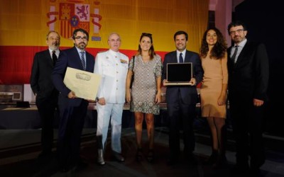 La Armada Española premia a La Voz de Cádiz y a Jesús García Calero