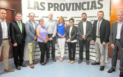 Colaboración público-privada, a debate en el desayuno editorial de Las Provincias