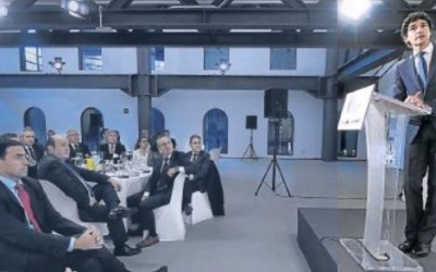 El diputado general de Bizkaia repasa con optimismo el presente y futuro del territorio en el Foro Empresarial Bizkaia-El Correo