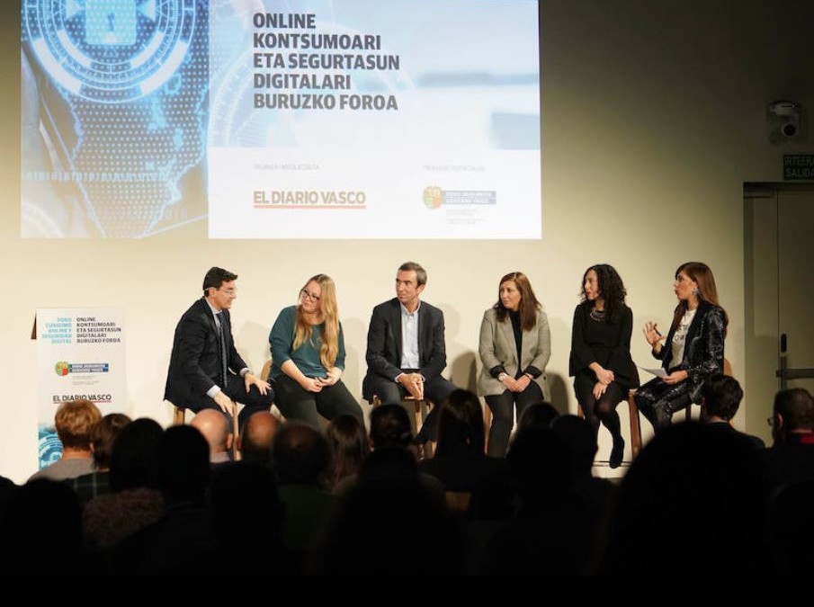 El consumo online y seguridad digital, a debate en el Foro de El Diario Vasco