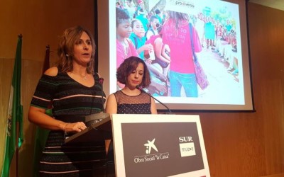 Cinco entidades sociales reciben el reconocimiento por su labor en la II Gala de Acción Solidaria de diario Sur