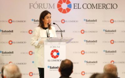 La presidenta del Adif participa en el Fórum El Comercio del ferrocarril en Asturias