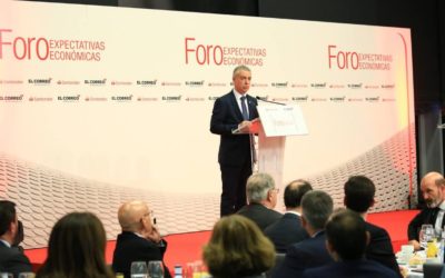 Más de 600 personas asisten al Foro Foro Expectativas Económicas de El Correo con Iñigo Urkullu
