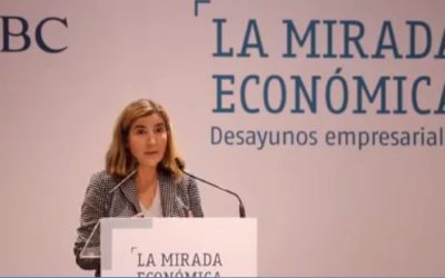 La consejera de Empleo anuncia en la ‘Mirada Económica’ la recuperación de la formación laboral en 2020