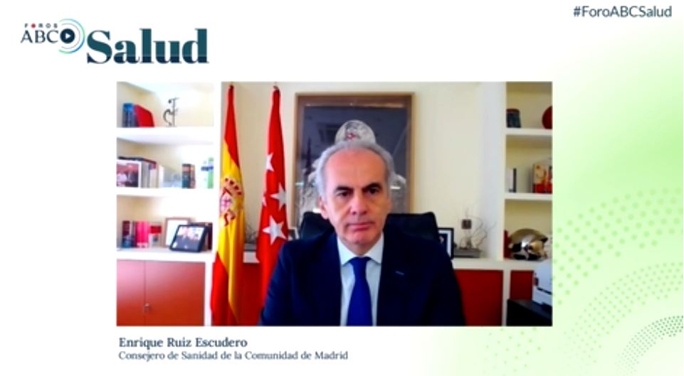 El consejero de Sanidad de la Comunidad de Madrid en el Foro ABC Salud: «Si volviésemos a los datos de la primera semana de marzo, no dudaría en cerrar Madrid»