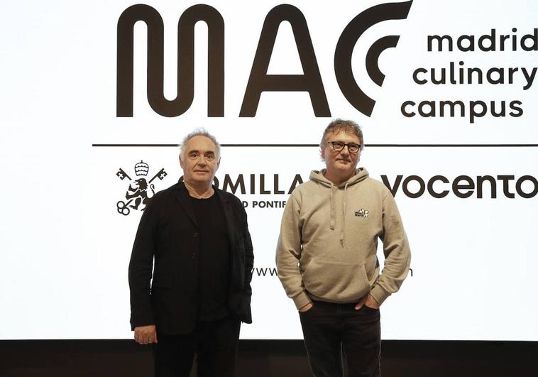 Vocento y la Universidad Pontificia Comillas y presentan MACC, un campus gastronómico único en el mundo