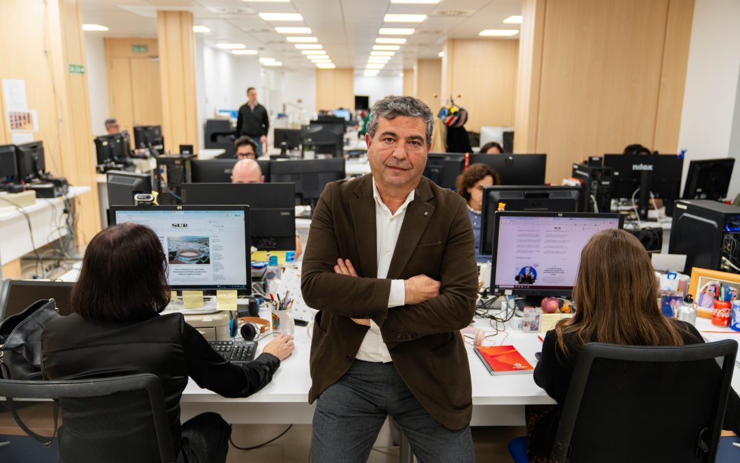 El periodista malagueño Javier Recio, nuevo director de SUR